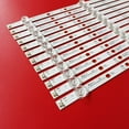 thumbnail image 6 of 12pcs LED Strips for For Hisense H65E3A HZ65AS5 HZ65A55 H65E3A-Y For Sharp LC-65Q7370U LC-65Q7300U LC-65Q7330U LC-65N7004U, 6 of 6