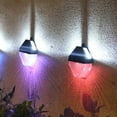 thumbnail image 2 of SLYNSHome Solar Wall Lights Outdoor,Solar Fence Lights IP65 Waterproof Wall Mounted White + Colored Lights for House Wall Porch Garden Patio Garage, 2 of 7