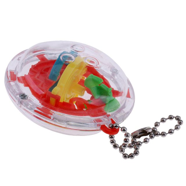 1x String Hanging Palm 3D Maze Ball Rompecabezas Mágicos Rompecabezas para perfke Juguete de bola de laberinto 3D