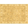thumbnail image 1 of Ahgly Company Indoor Rectangle Abstract Brown Modern Area Rugs, 5' x 7', 1 of 4