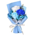 thumbnail image 3 of Arreglo floral de ramo de flores de jabón, regalo del Día de la madre, ramo de flores artificiales, flor de jabón para aniversario de fiesta 20 centímetros, 3 of 10