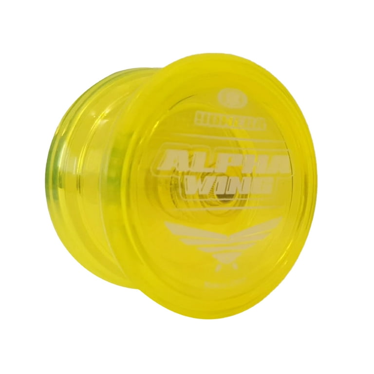 Yomega 3X Alpha Wing Yoyo, Fixed axle yo-yo Designed for Beginner. String  Trick Play and Fixed axle Enthusiasts! (Transparent)