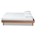 thumbnail image 6 of Baxton Studio Rina Mid-Century Modern Ash Wanut Finished Full Size Wood Bed Frame, 6 of 7
