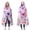 Pink Butterfly Flower-1, variant on Wearable Blanket,Yellow Blue Butterfly Pattern Hooded Wearable Flannel Blanket for Adults & Teens,Winter Poncho Shawl Wrap Cape Cozy Anti-Pill,50"x60"