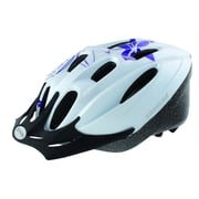 Ventura White Flower Sport Helmet
