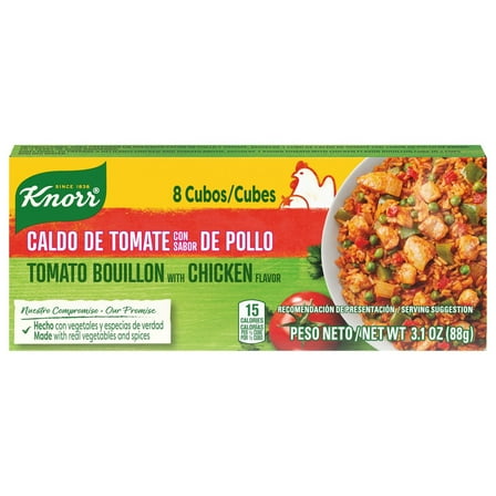 Knorr Tomato Chicken Cube Bouillon - 8 ct