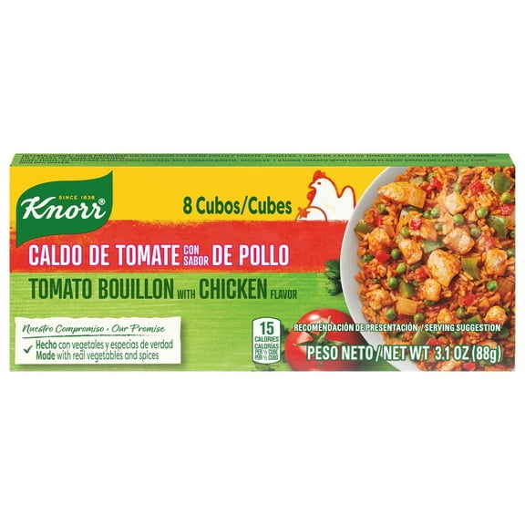 Knorr Tomato Chicken Cube Bouillon - 8 ct