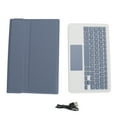 thumbnail image 2 of Keyboard Case, Multi Angles Stand TouchPad Keyboard Case with Magnetic Removable no wire Keyboard, Detachable Keyboard for Mi Pad 6 6 Pro 11 Inch 2023 PU, 2 of 7