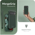 thumbnail image 7 of TUDIA MergeGrip Magsafe Compatible Google Pixel 9 Case / Pixel 9 Pro Case - Pine Green, 7 of 7