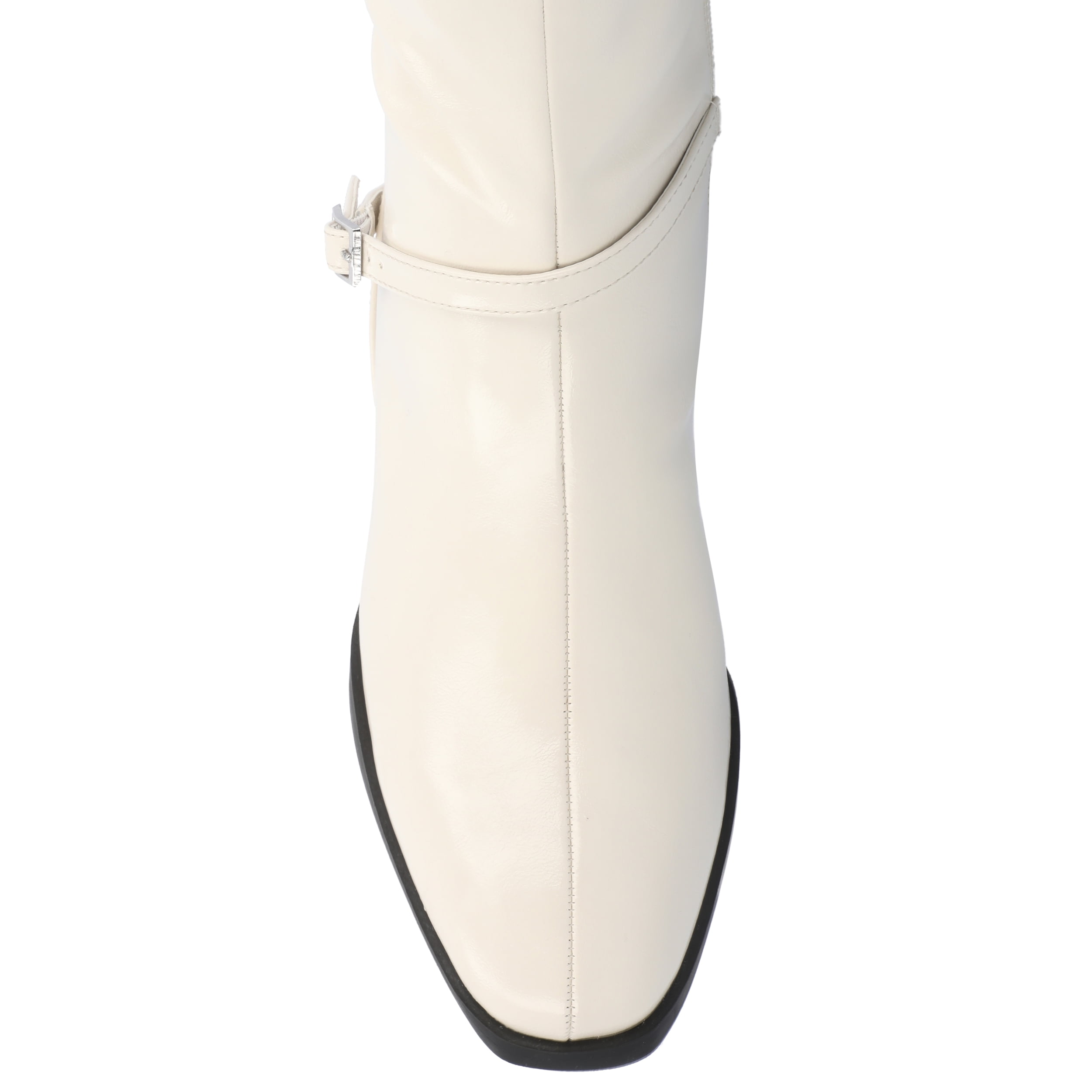 Journee Womens Rhianah Tru Comfort Foam Wide Width Wide Calf Stacked Block Heel Square Toe Boots