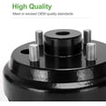 thumbnail image 5 of 10L0L Golf Cart Brake Drum Hub Assembly for EZGO TXT PDS 1982-up Electric 19186G1P, 2-Pack, 5 of 8