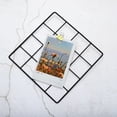 thumbnail image 5 of Uxcell 8"x8" Wire Grid Panel, 2 Pack Wall Grid Panels Board Photo Display Decor Hanging Organizer, Black, 5 of 5