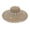 Khaki, variant on Black Womens Sun Straw Hat Autumn Fragrant linen Wide Brim Straw Hats Womens with Chin Strap, Foldable Woven Sun Hat UV Protection One Size