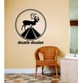 thumbnail image 1 of Custom Decals Death Dealer Animal Hunting Hunter Man Gun Boys Kids Bed Room Sports Hobby 20 X 20 Inches, 1 of 1