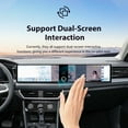 thumbnail image 5 of MOOKAKA Dual 12.3 inch Carplay Screen/Radio/Multimedia Player for Volkswagen Sagitar 2023 Universal Car Navigation/GPS Upgrade Headunit Android Display 1080P Touch Screen Replace System, 5 of 13