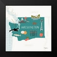 thumbnail image 2 of Louise, Gigi 12x12 Black Modern Framed Museum Art Print Titled - Washington, 2 of 5