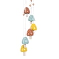 thumbnail image 2 of Hometrends 30" H Mushroom Ceramic Outdoor Wind Chime, 2 of 4