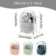 thumbnail image 3 of Multi Function Make Up Case Cosmetic Storage Box Organizer Skin Products Jewelry Organizer Finishing Box for Bedroom Bathroom Desktop, 3 of 5