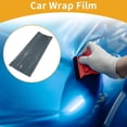 thumbnail image 2 of Unique Bargains Gloss gray Protective Car Wrap Film 152x579cm / 5ft x 19ft Exterior Interior Vinyl Wrap Cover 5.5mil 1 Pc Universal, 2 of 7