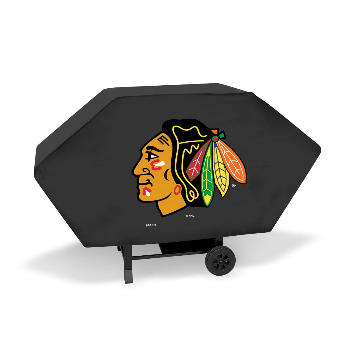 Chicago NHL Blackhawks Executive Heavy Duty BBQ Barbeque Grill Cover