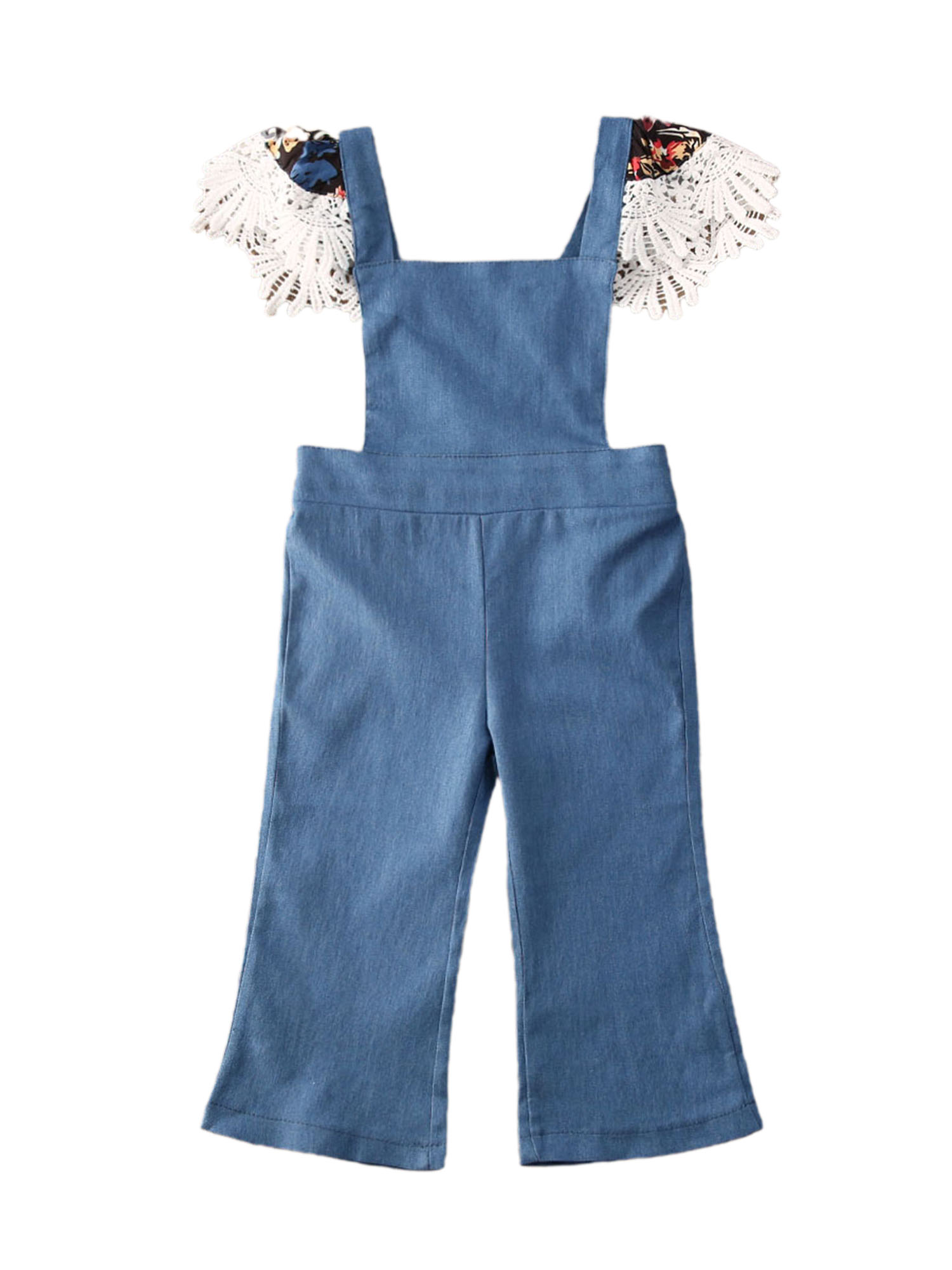 children's denim jumpsuit
