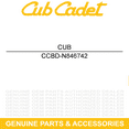 thumbnail image 6 of MTD BD-N846742 Right Hand Control Lever Max DCMWSP255Y2 DCMWSP255U2, 6 of 9