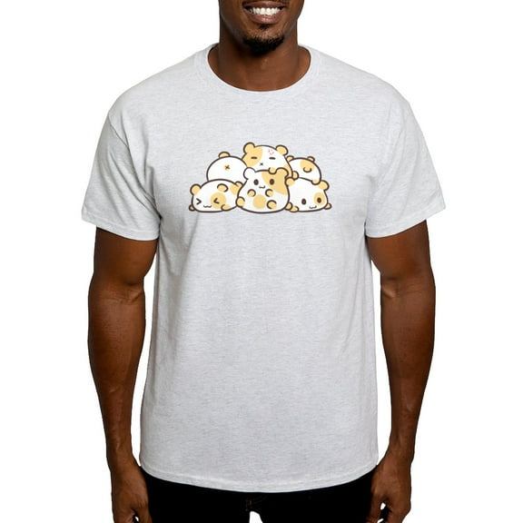 CafePress - Kawaii Hamster Pile T Shirt - Men's Classic Graphic T-Shirt