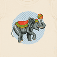 thumbnail image 4 of Inktastic Vintage Circus Elephant Boys or Girls Baby T-Shirt, 4 of 5