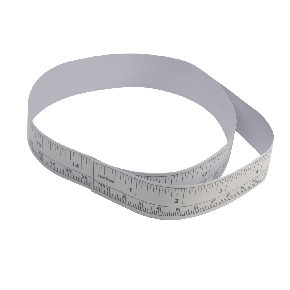 45/90cm Vinyl Metric Measure Self Adhesive Measuring Tape Soft Ruler Sticker TB 