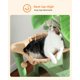 thumbnail image 5 of Árbol para Gatos PURRPURCAT Verde 114 cm con 2 Condos, Hamaca y Juguetes, 5 of 6
