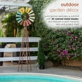 thumbnail image 5 of Alpine Corporation Metal Windmill Garden Stand, 5 of 13