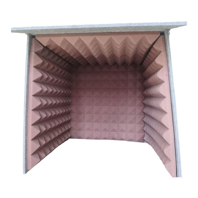 Blinkol Portable Soundproof Booth with Detachable Foldable Box Cover And Sound Absorbing Inner Purple