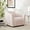Pink, variant on Announce Performance Velvet Channel Tufted Armchair-EEI-5055