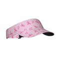 thumbnail image 2 of Yiaed Breast Cancer Awareness 1 Print Sport Sun Visor Hats Adjustable Empty Top Baseball Cap Cotton Ball Caps for Women and Men, 2 of 5