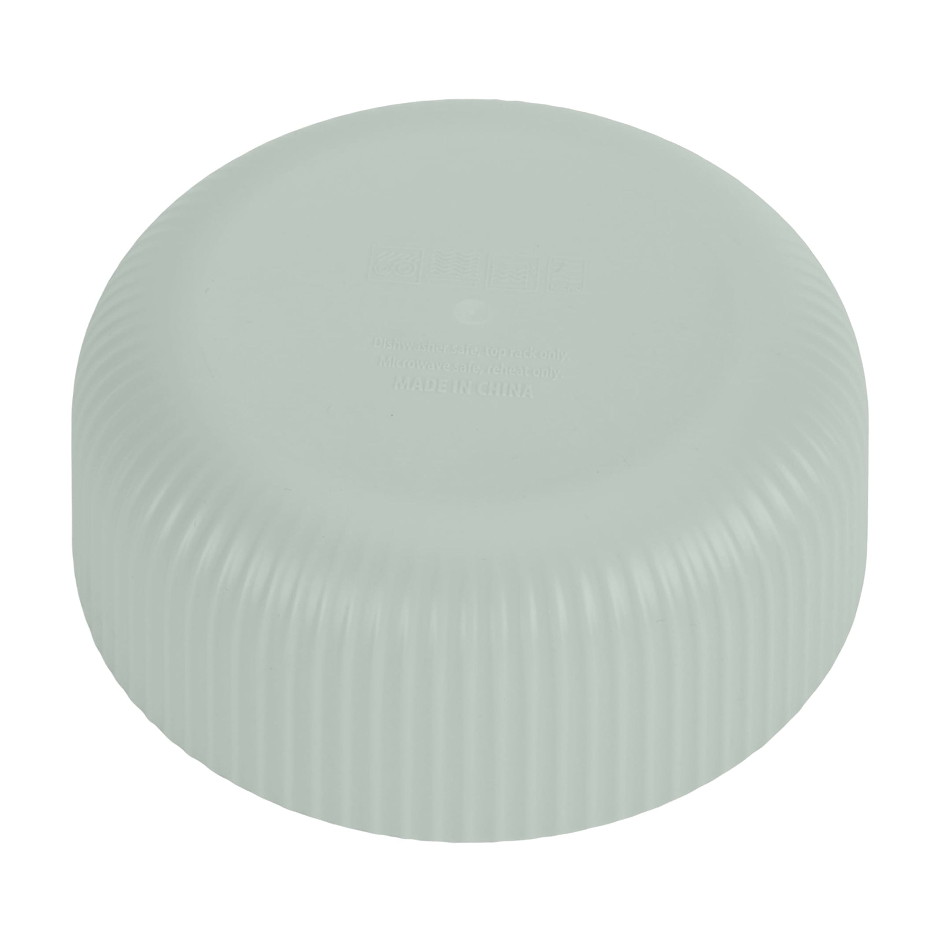 Mainstays Soft Sea Green Recycled Plastic Cereal Bowl, 38-Ounce