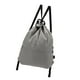 thumbnail image 2 of Mochila con cordón, impermeable, para deportes, gimnasio, bolsa de cuerda para hombres, mujeres y Gris 40x45cm Jinwen mochilas de cuerdas, 2 of 7