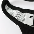 thumbnail image 5 of Only Moment Black Breathable Visor Wide Brim Hats for Women Polyester Sun Sports Visor Hat Visor Adjustable Cap for Women and Men One Size, 5 of 7