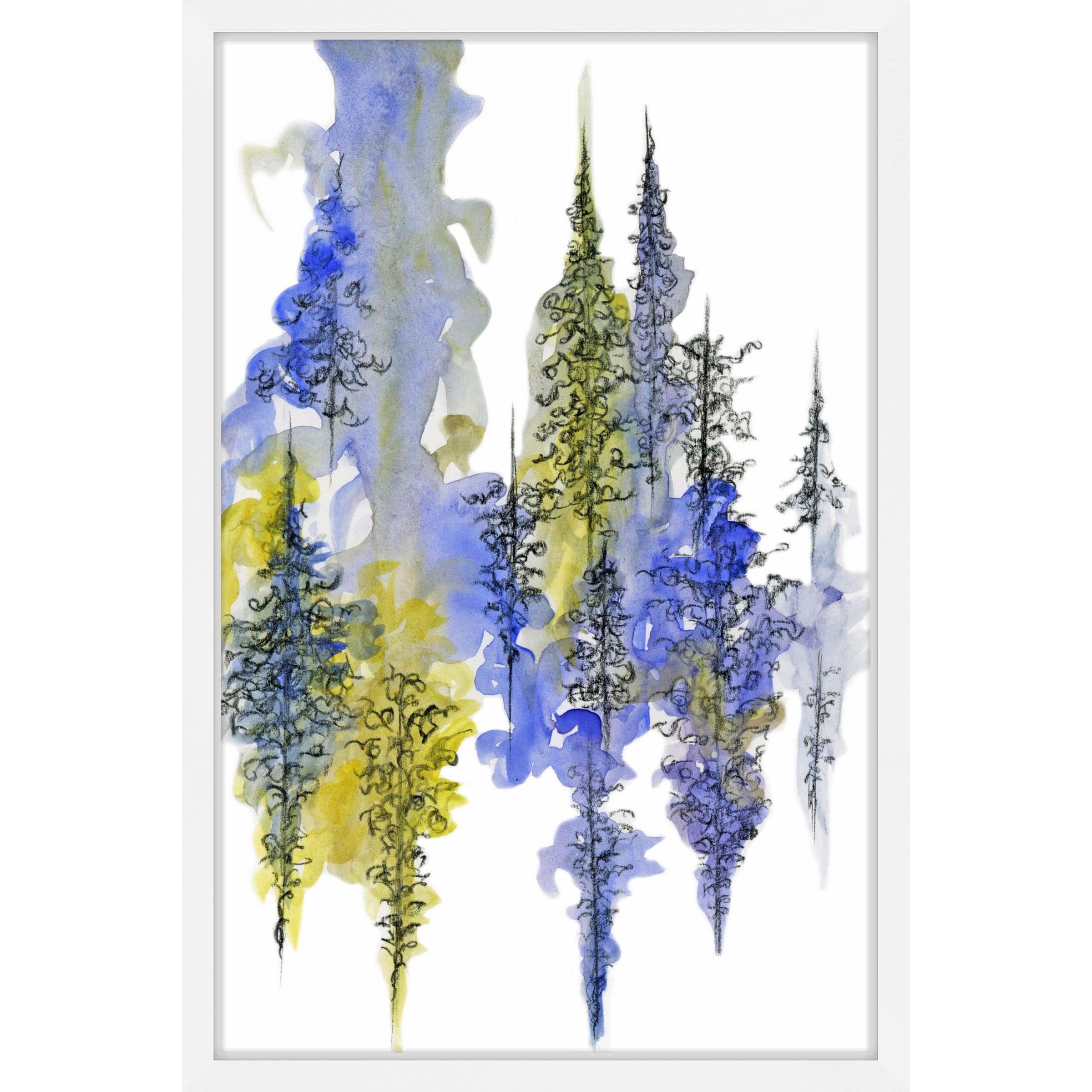 "Mystical Forest" Framed Painting Print