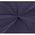 thumbnail image 6 of Chezmoi Collection Aria 3-Piece Pintuck Ruffle Skirt Bedspread Set, Soft Lightweight French Country Chic Farmhouse Pinch Pleat Crinkled Texture Microfiber Bedding, Full, Dusty Purple, 6 of 9