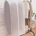 thumbnail image 4 of Hanging Suit Bags Clear Garment Bag for Storage Lightweight Shirt Protector Cover Bag Moth-Proof Full Zipper PEVA Breathable Translucent Dust Cover for Closet Clothes, 4 of 8