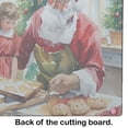 thumbnail image 5 of Cookies with Santa Claus Glass Cutting Board Large 12 in x 15 in, 5 of 5