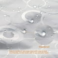 EVA Bathroom Shower Curtain Liner Mould Proof Mildew Resistant
