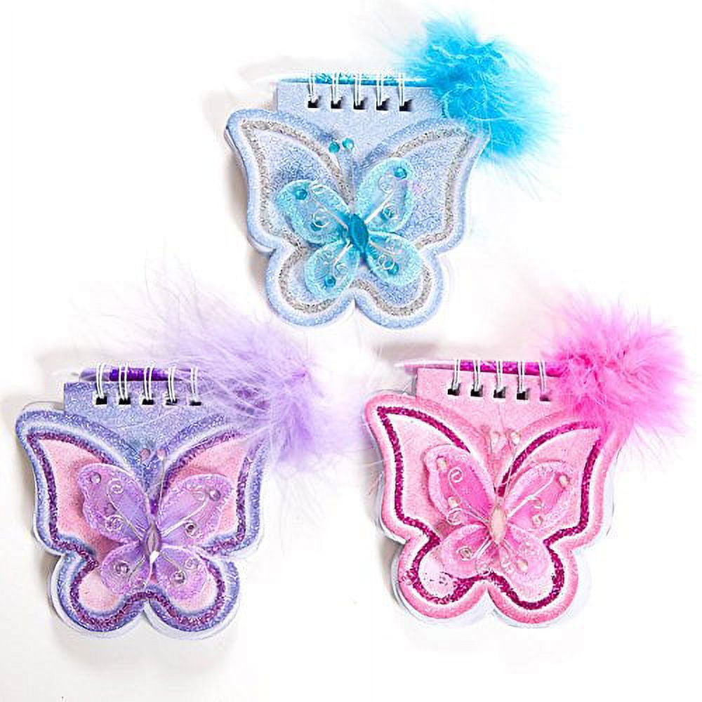 Dozen Butterfly Note Pad with Pen