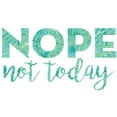 thumbnail image 3 of CafePress - Nope Not Today Print - 11 oz Ceramic Mug - Novelty Coffee Tea Cup, 3 of 6