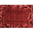 thumbnail image 1 of Ahgly Company Indoor Rectangle Abstract Red Modern Area Rugs, 7' x 10', 1 of 4