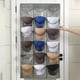 thumbnail image 2 of Organizador de Fieltro para Gorras de Béisbol, Estante de Almacenamiento para Puerta, 24 Bolsillos, Multifunción, Gran Capacidad, Bolsa de Pared, A, 2 of 5