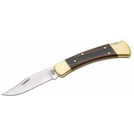 Buck Knives 0110BRS Folding Hunter Knife, Woodgrain