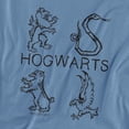thumbnail image 2 of Harry Potter Literary Crests Women's T Shirt, Carolina Blue, Large, 2 of 6