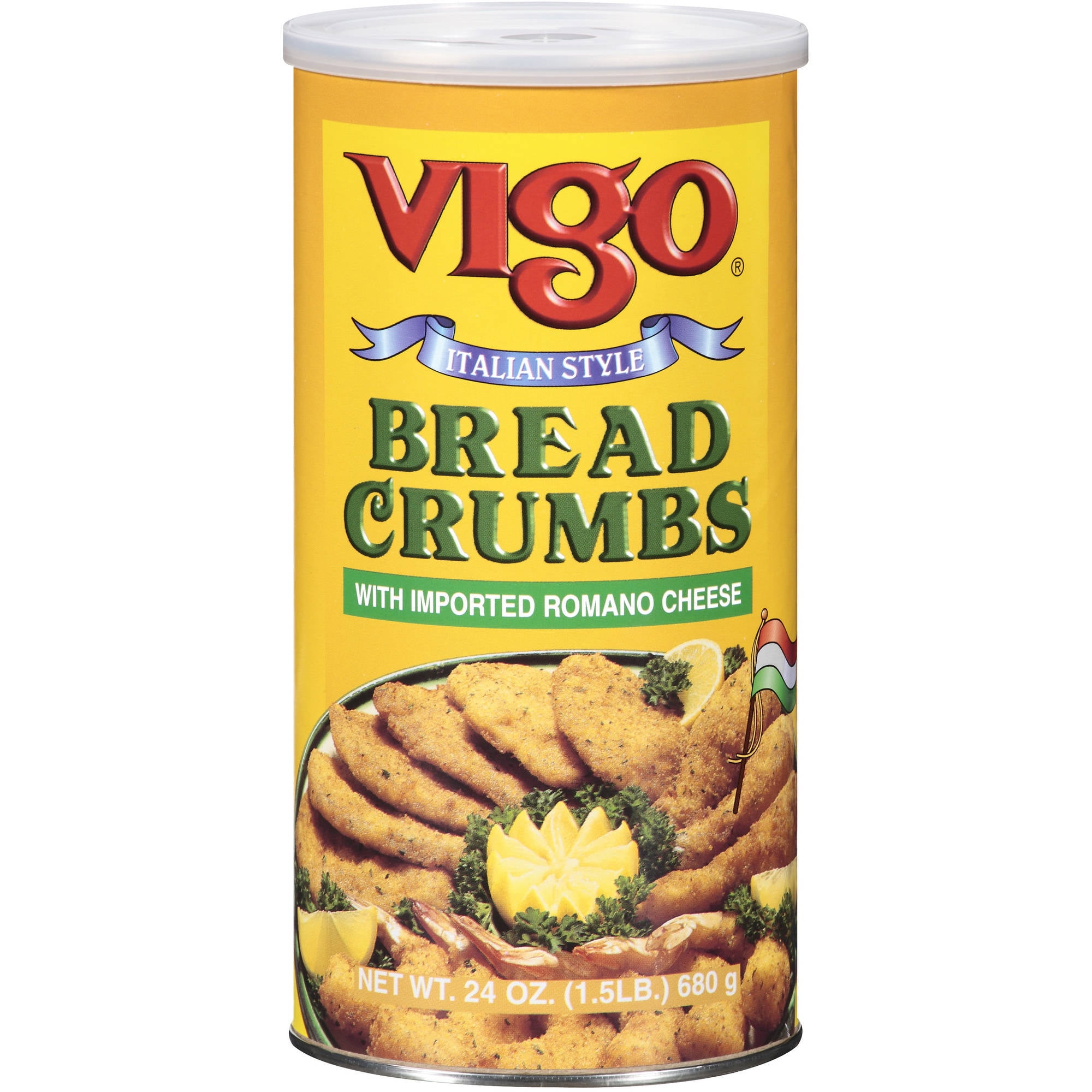 Vigo Bread Crumbs With Imported Romano Cheese, 24 oz by Vigo Importing