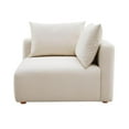 thumbnail image 5 of Hangover Cream Performance Linen Modular Corner Chair, 5 of 7